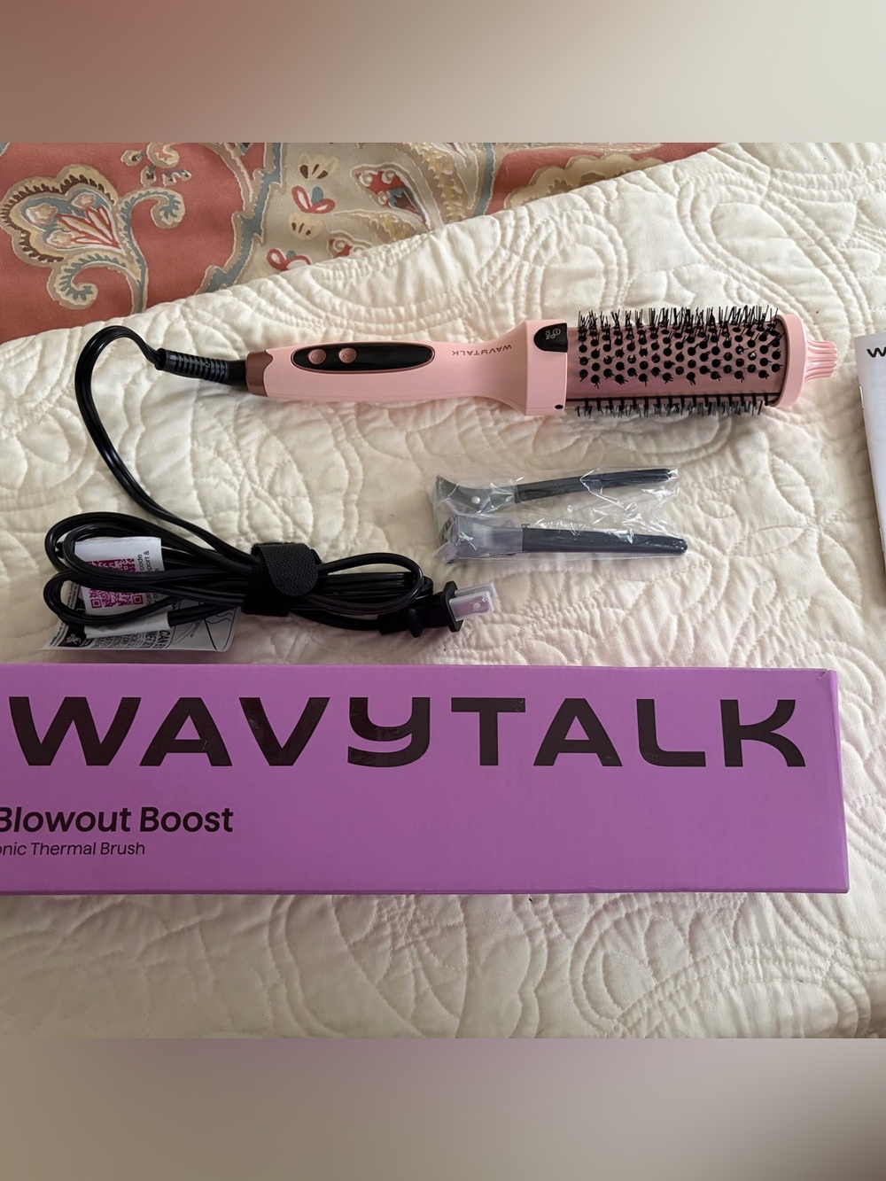 Wavytalk Blowout Boost Ionic Thermal Brush β Pink